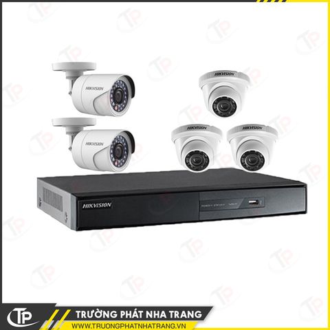 Bộ 5 Mắt Camera Analog 2.0MP HIKVISION