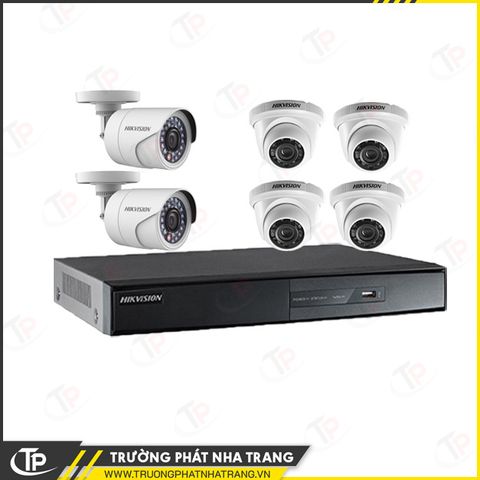 Bộ 6 Mắt Camera Analog 2.0MP HIKVISION