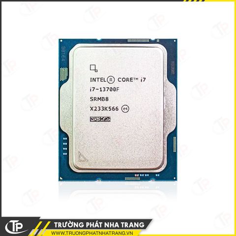 CPU Intel Core I7 13700F TRAY NEW | No Box (Turbo 5.20 GHz, 16 nhân, 24 luồng, 30MB Cache)