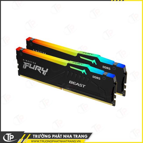 Ram PC Kingston Fury Beast 16GB (2x8GB) DDR5 bus 5600 RGB (KF556C40BBAK2-16)