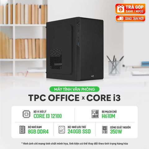 TPC OFFICE Core i3 12100 | 8GB | SSD 256G