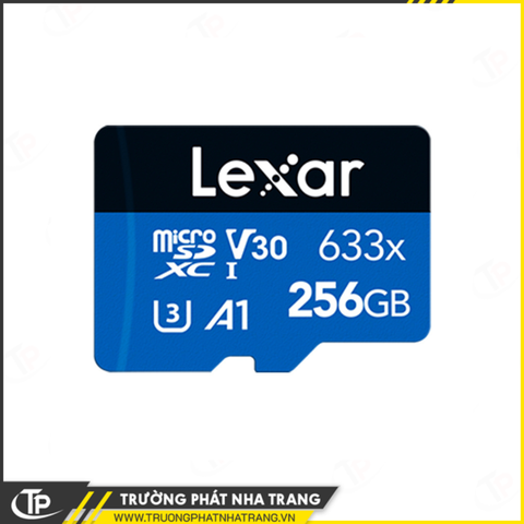 Thẻ Nhớ MicroSDXC Lexar 256GB U3 V30 A1 633x 95MB/s LSDMI256BBAP633A