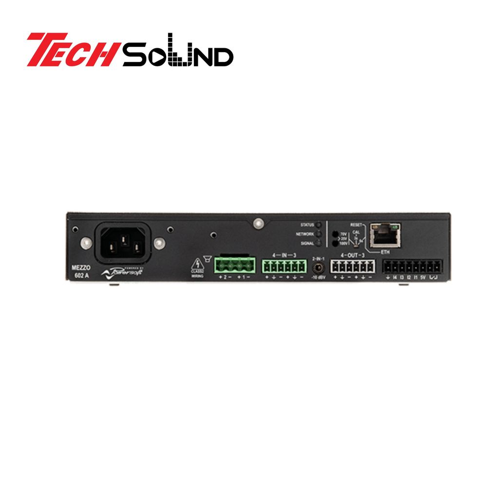 Cục đẩy công suất 2 kênh Powersoft Mezzo 602A+