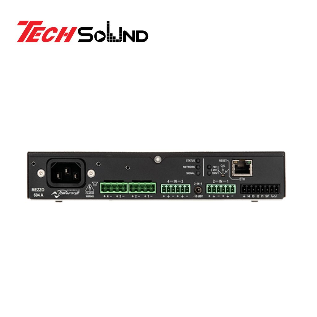 Cục đẩy công suất 4 kênh Powersoft Mezzo 604A