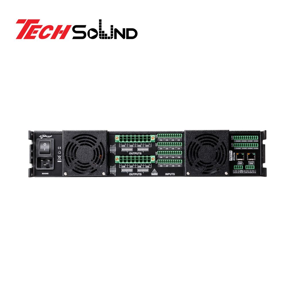 Cục đẩy công suất 8 kênh Powersoft Ottocanali 8K4 DSP+D