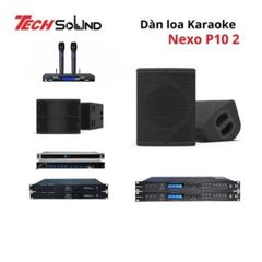 Dàn loa Karaoke NEXO P10 [ Dàn mẫu 2 ]