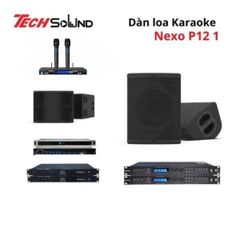 Dàn loa Karaoke NEXO P12 [ Dàn mẫu 1 ]