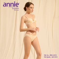 Set Nội Y Nữ Annie 8131 Đồng Bộ Đúc Mỏng Mềm Mại Giúp Hỗ Trợ Và Định Hình Vòng 3 Hiệu Quả