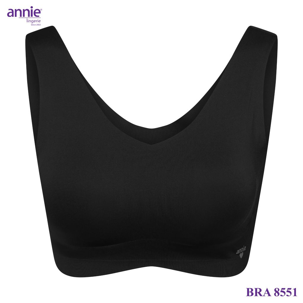 Áo bra đúc su tập gym annie lingerie Bra 8551 có mút nâng ngực, đệm mềm mịn, co giãn thoải mái