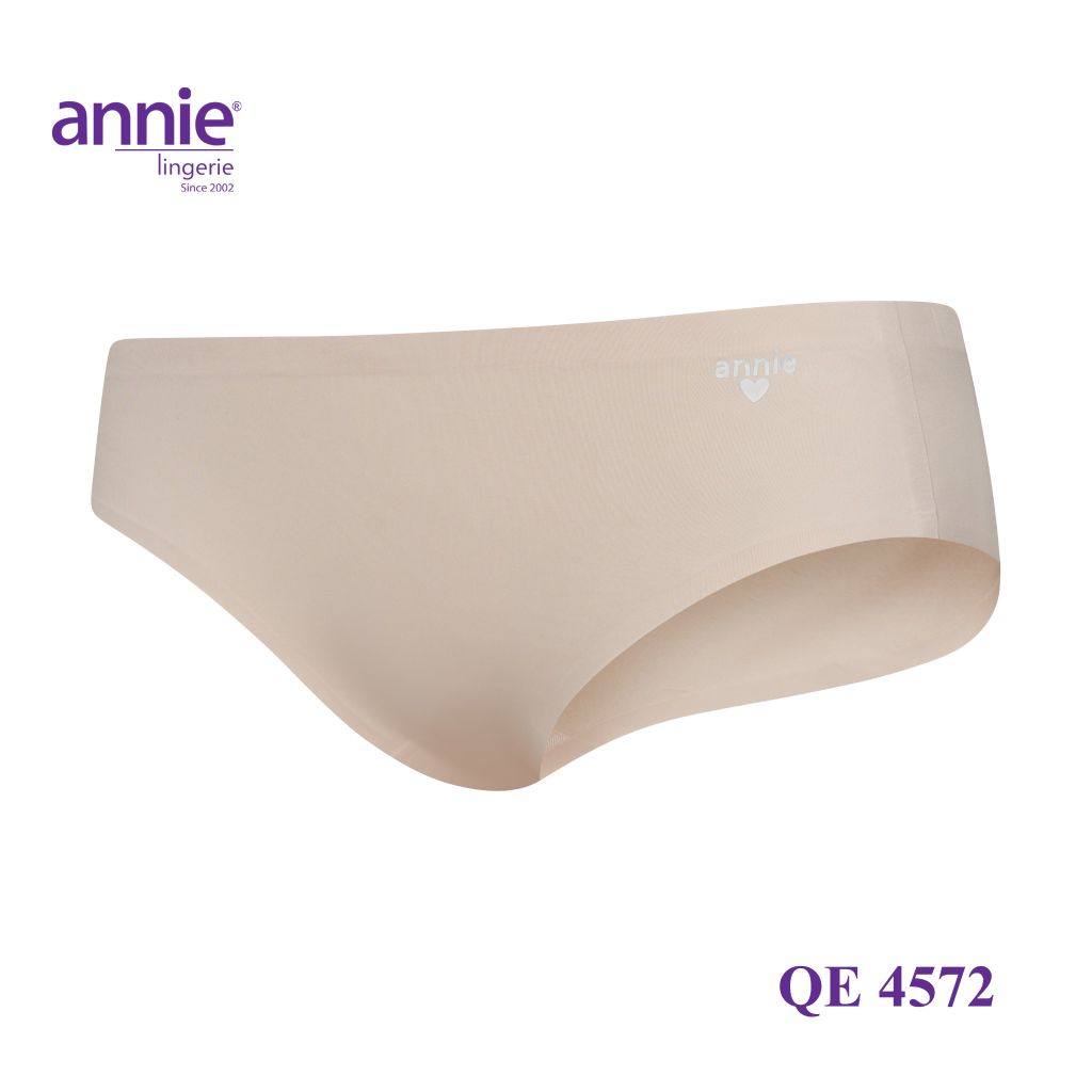 Quần lót nữ Bonding đúc su không đường may lưng thấp annie QE 4572 mặc thoải mái, mềm mịn co giãn 4 chiều