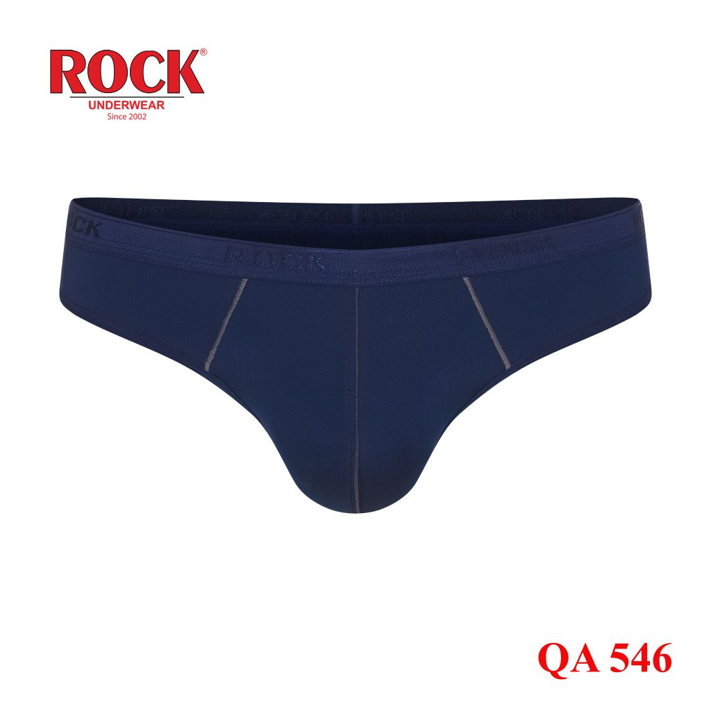 Combo 5 quần lót nam cao cấp ROCK QA546 thun lạnh 4 chiều mát mẻ, co giãn tốt, ôm sát, không cấn, thoải mát vận động