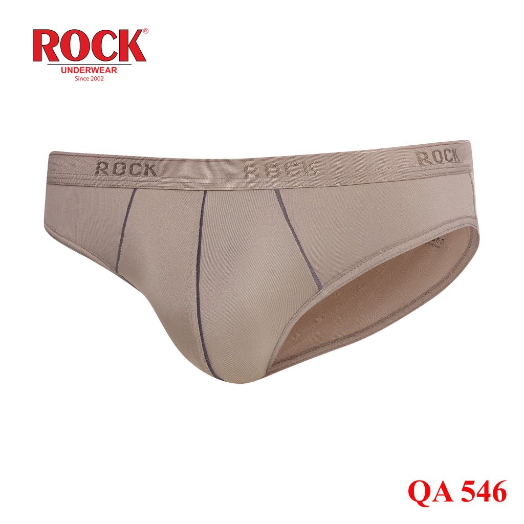 Combo 5 quần lót nam cao cấp ROCK QA546 thun lạnh 4 chiều mát mẻ, co giãn tốt, ôm sát, không cấn, thoải mát vận động