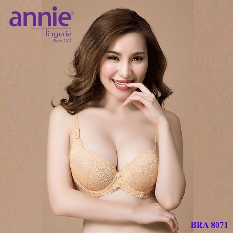 Combo 3 Áo ngực BRA 8071 mouse dày phối ren nâng ngực annie