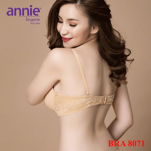 [BRA 8071]Áo ngực mouse dày phối ren nâng ngực annie