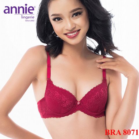 [BRA 8071]Áo ngực mouse dày phối ren nâng ngực annie