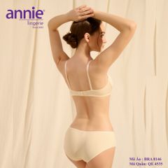 Set Nội Y Nữ Annie 8146 Đồng Bộ Chất Liệu Thun Lạnh Thấm Hút Tốt, Co Giãn 4 Chiều Mang Lại Cảm Giác Thoải Mái