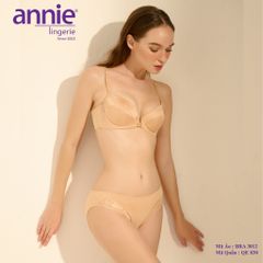 Set Nội Y Nữ Annie 3012 Đồng Bộ Chất Liệu Thun Cotton Lụa Co Giãn Bốn Chiều, Mang Đến Cảm Giác Thoáng Mát, Dễ Chịu