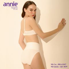 Set Nội Y Nữ Annie 8107 Đồng Bộ Chất Liệu Co Giãn Tốt, Thấm Hút Tốt , Tạo Sự Thoải Mái Tối Đa Khi Mặc