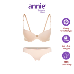 Set Nội Y Nữ Annie 8131 Đồng Bộ Đúc Mỏng Mềm Mại Giúp Hỗ Trợ Và Định Hình Vòng 3 Hiệu Quả