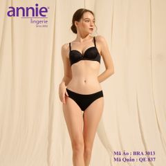 Set Nội Y Nữ Annie 3013 Đồng Bộ Chất Liệu Mềm Kiểu Dáng Thoải Mái, Thoáng Mát Khi Mặc