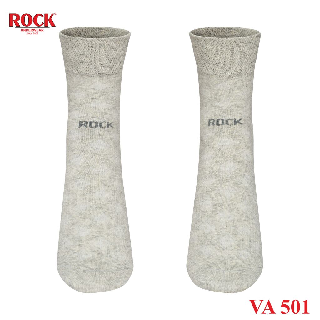 Tất vớ nam cao cổ ROCK VA 501 chất liệu cotton, co giãn mềm mại, thoáng khí