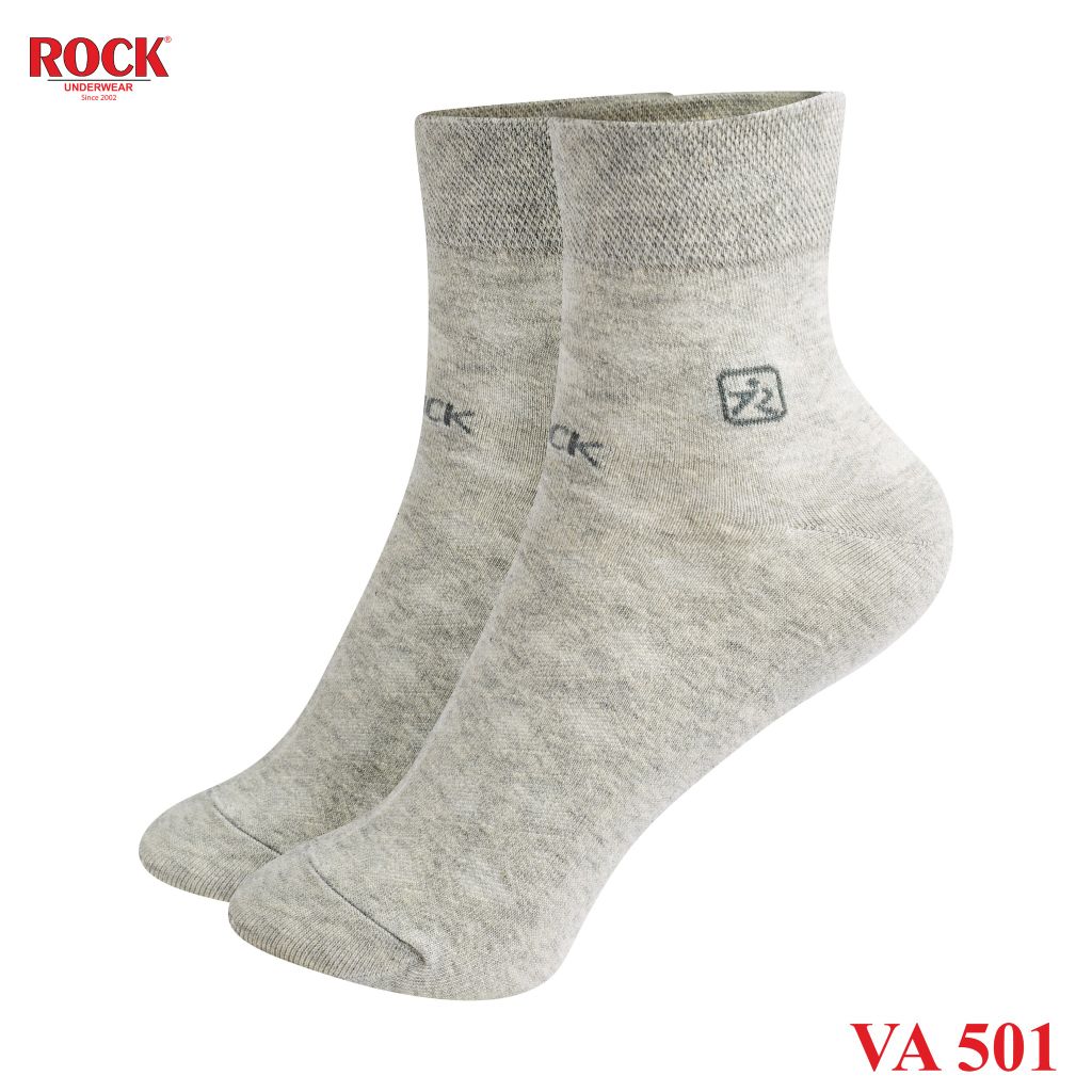 Tất vớ nam cao cổ ROCK VA 501 chất liệu cotton, co giãn mềm mại, thoáng khí