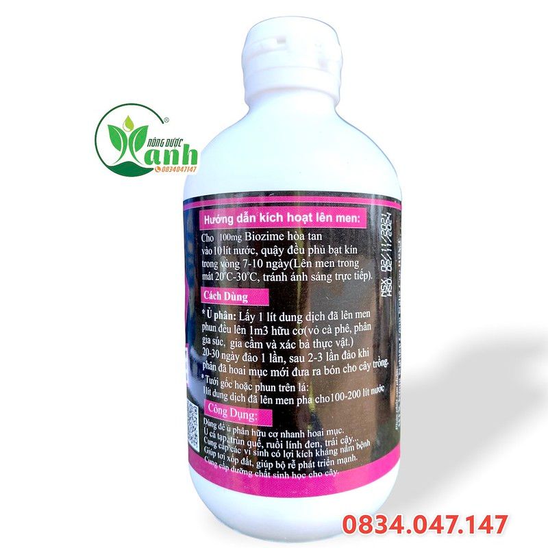  BIO ZYME - Sản phẩm vi sinh sống kết hợp enzyme 