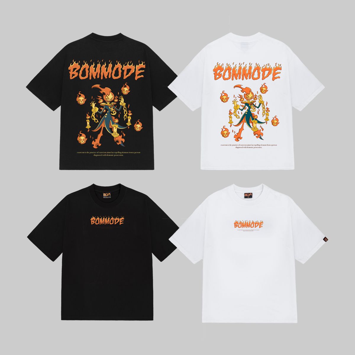  FIRE BOM T - SHIRT / 3 COLOR 