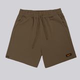  RUBBER LOGO SHORT / BROWM 