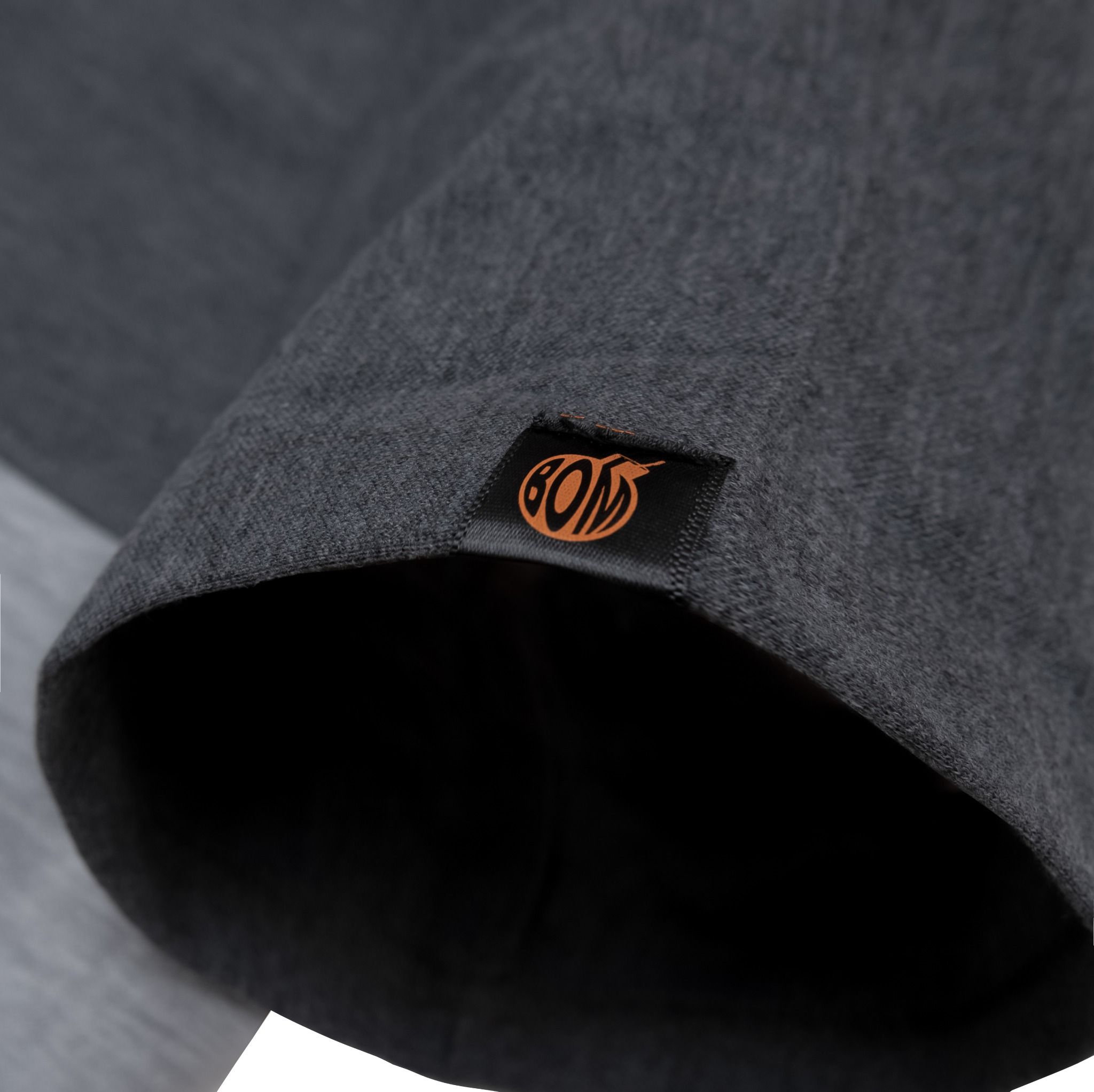  BOMMODE 3PANEL POLO/ BLACK- GREY 