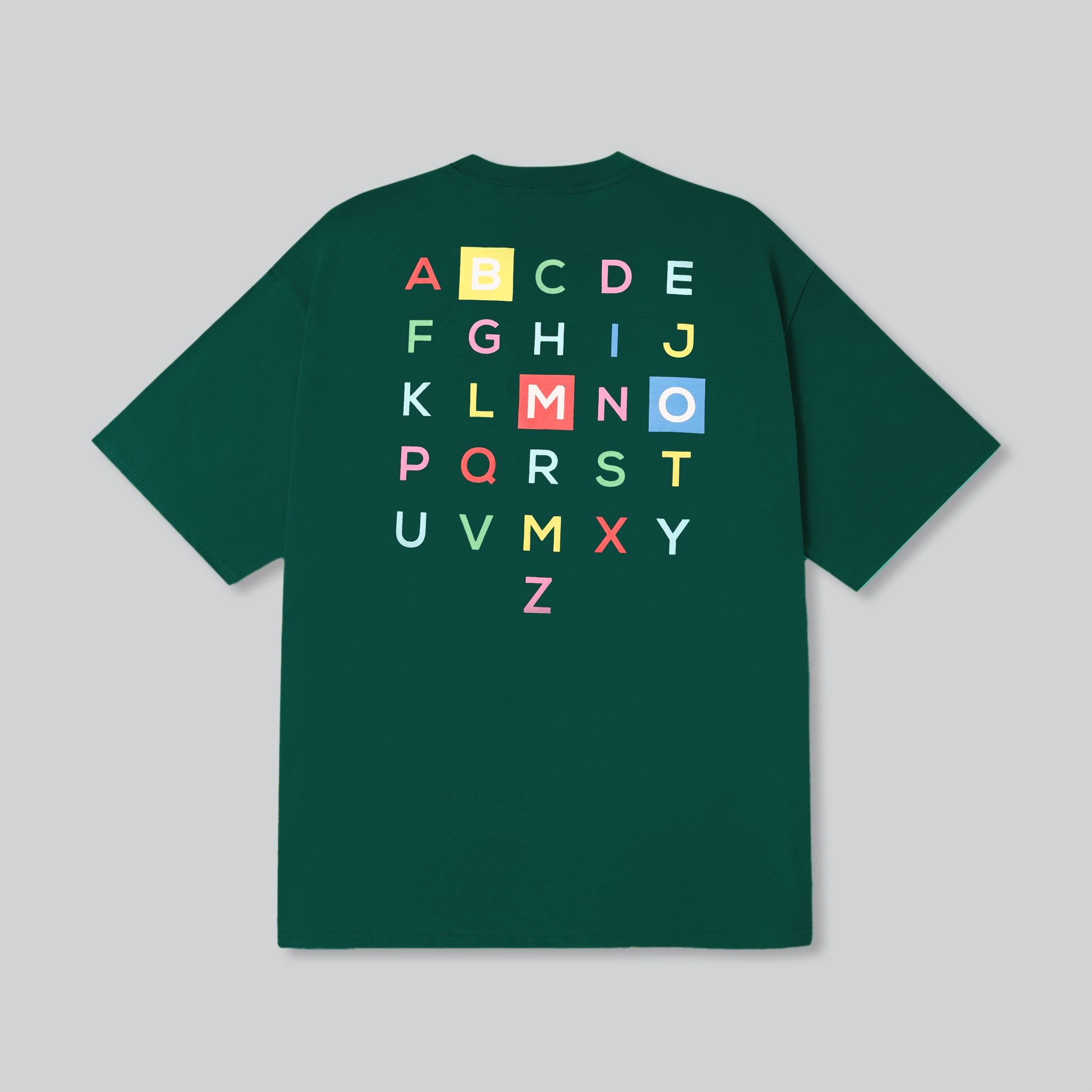  ABCBOM T-SHIRT / 6 COLOR 