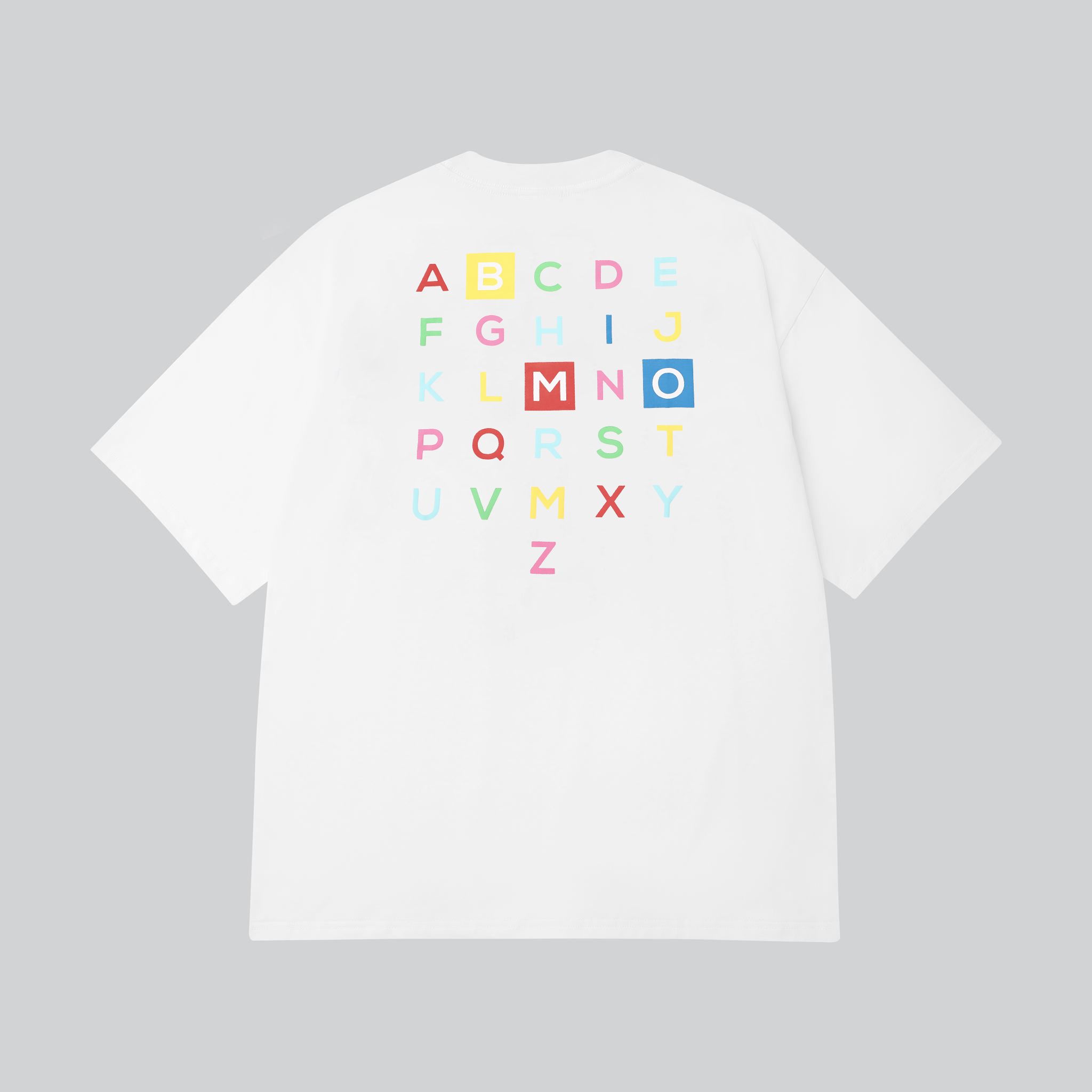  ABCBOM T-SHIRT / 6 COLOR 