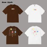  ABCBOM T-SHIRT / 6 COLOR 