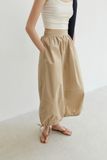  Beige Balloon Skirt 