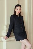  Black Tweed Jacket 