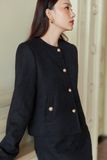  Black Tweed Jacket 