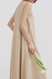  Linen Flared Dress 