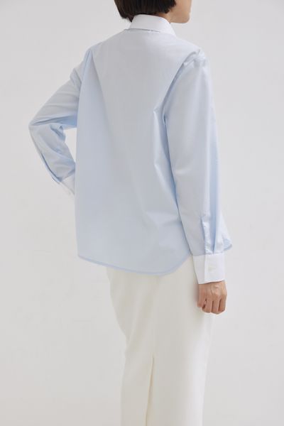  Ice Blue Basic Shirt 