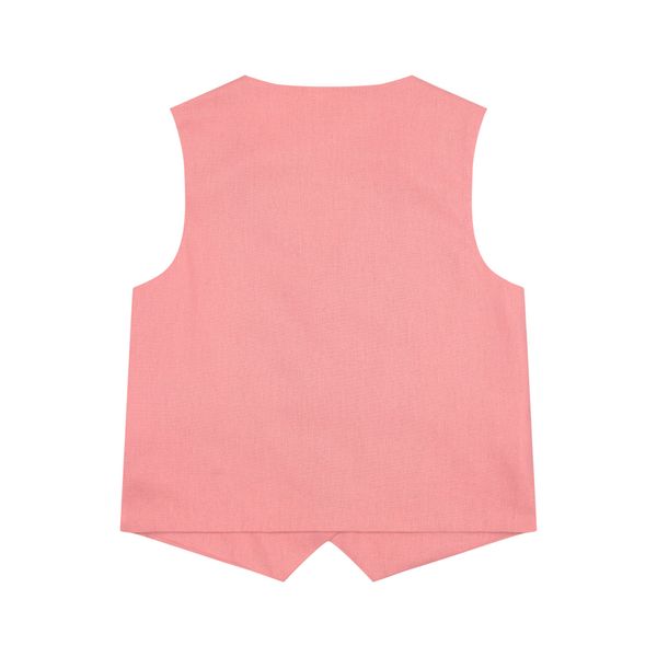  Strawberry Linen Gilet 