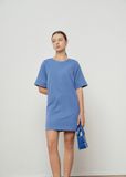  Round Neck Cotton Dress 