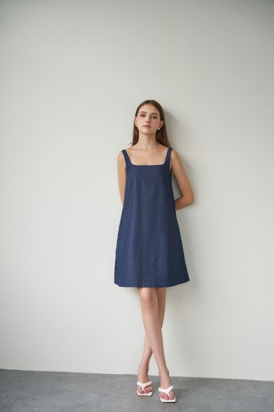  Square Neck Dress 