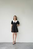  Black Chelsea Collar Dress 