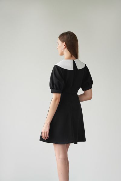  Black Chelsea Collar Dress 