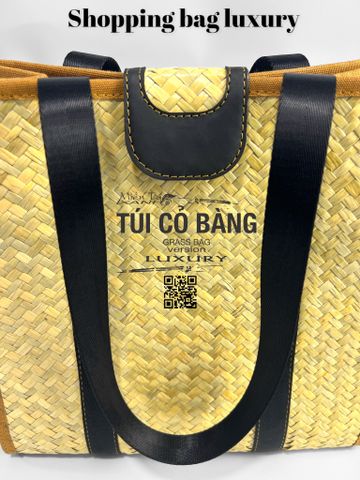 TÚI CỎ BÀNG SHOPPING BAG LUXURY