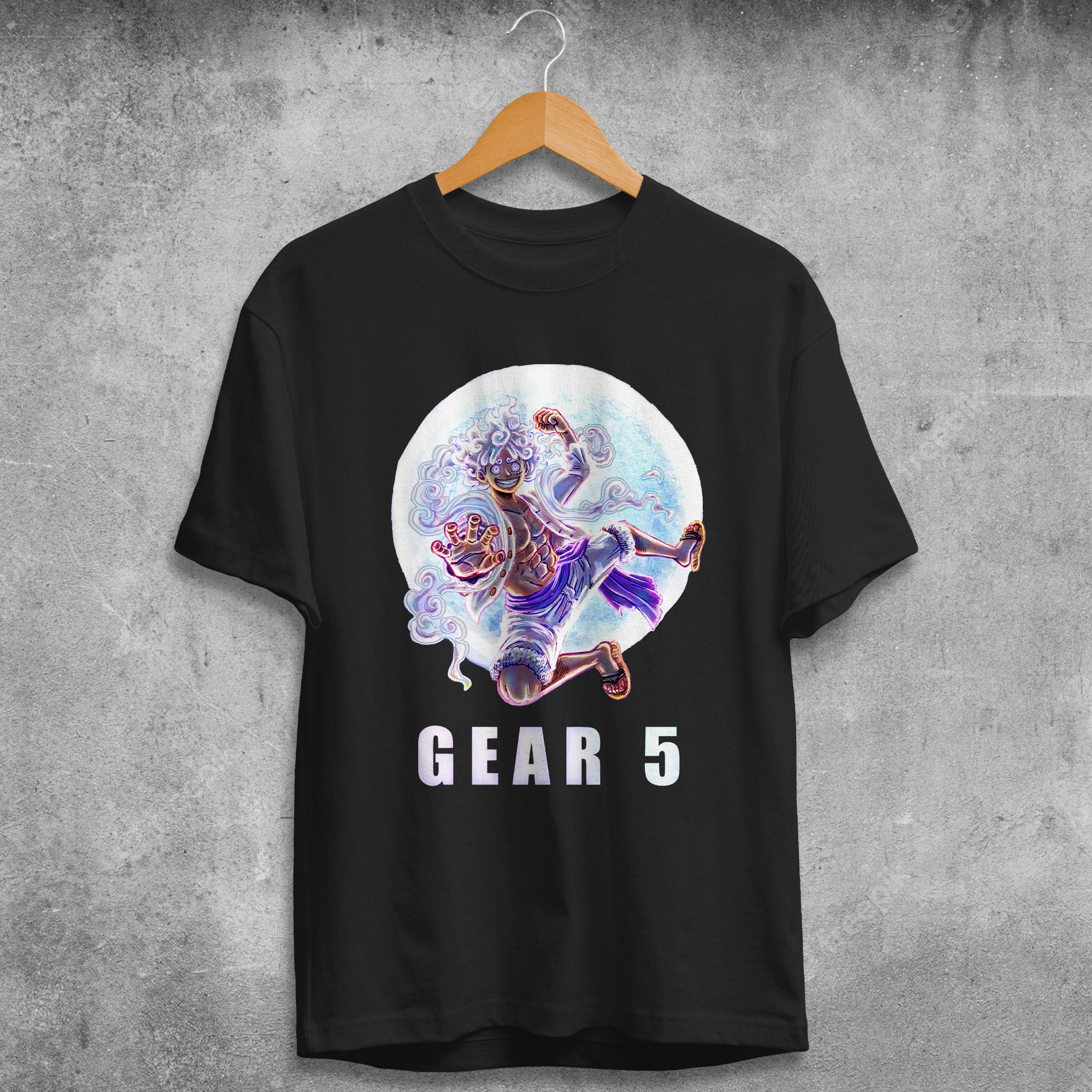 Gear 5 Luffy Ver7Áo phông Anime Glory Shop In tên, hình ảnh theo yêu cầu