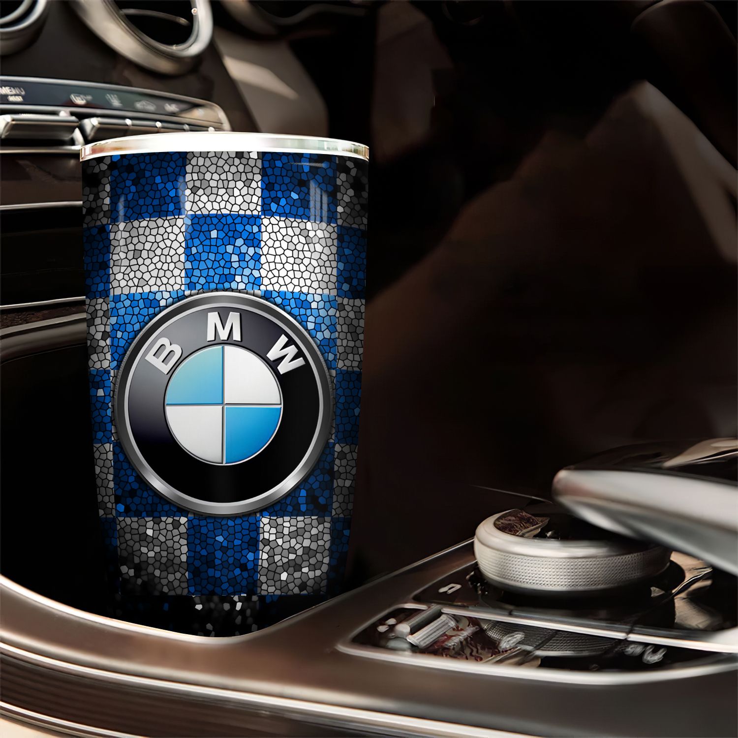 Logo xe oto BMW Go Drink Cốc Giữ Nhiệt 600ml In tên, hình ảnh theo yêu cầu