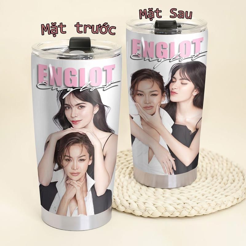 Englot Go Drink Người nổi tiếng/Idol Cốc giữ nhiệt 600ml In tên hình ảnh theo yêu cầu
