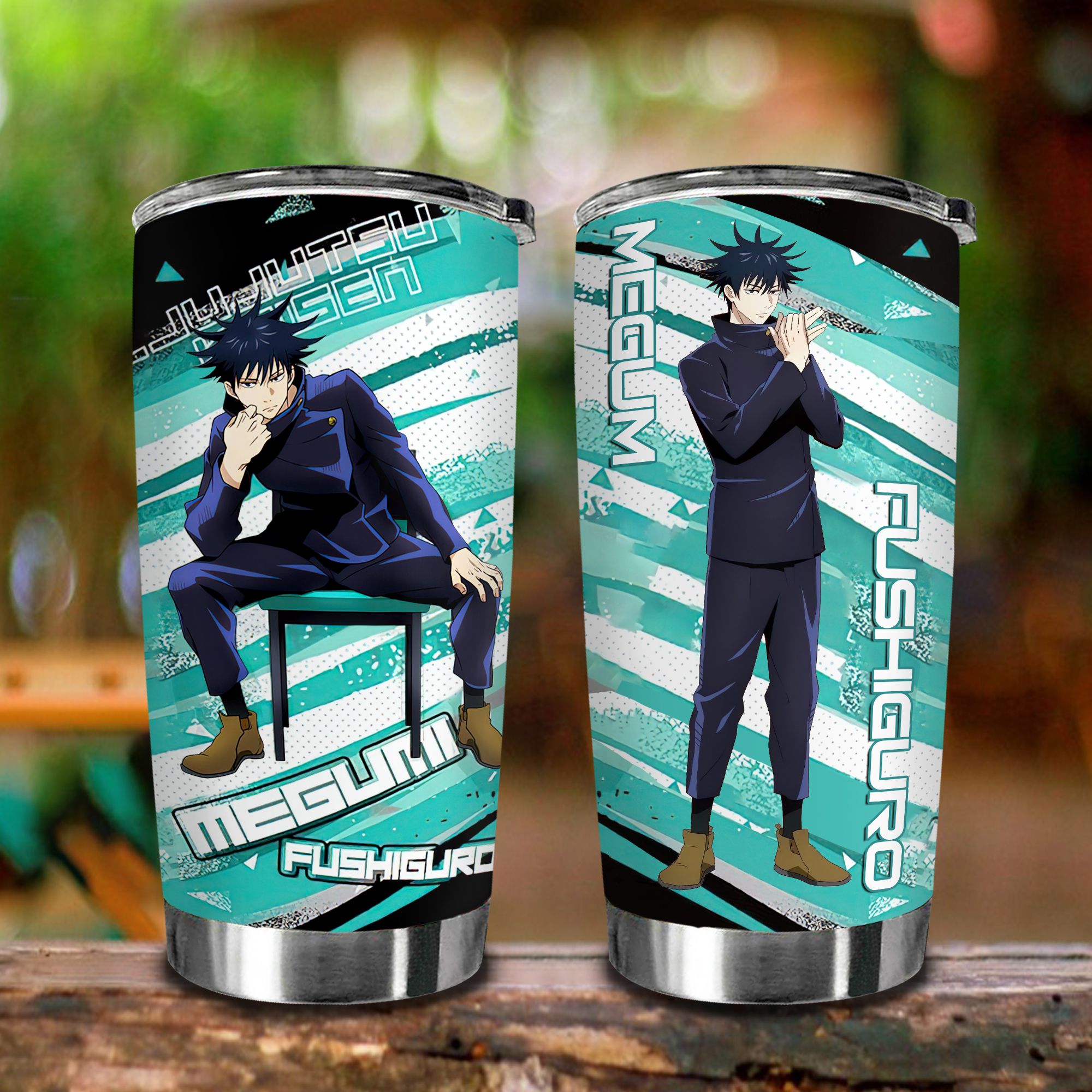 Chú Thuật Hồi Chiến Go Drink Anime Cốc giữ nhiệt 600ml In tên, hình ảnh theo yêu cầu