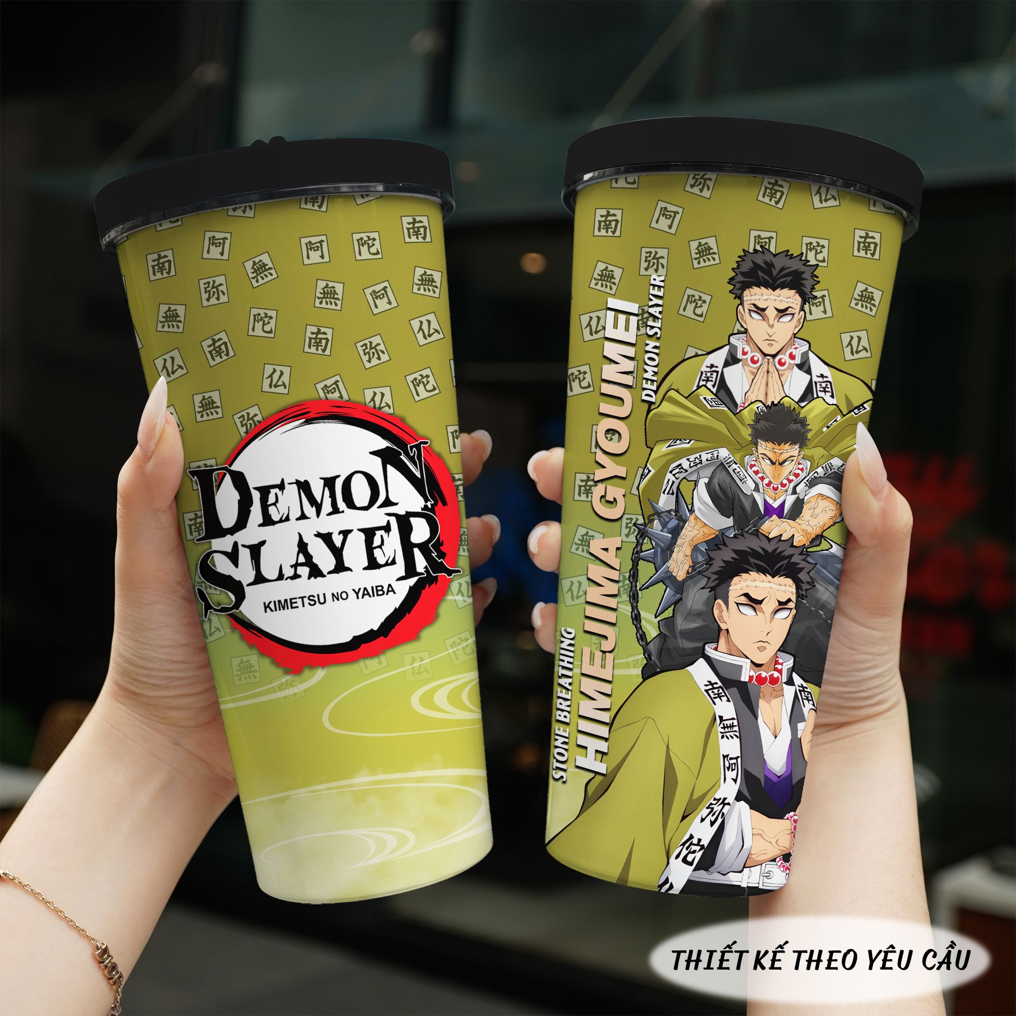 Ly Giữ Nhiệt Demon Slayer Sát Đoàn Quỷ Go Drink Ly giữ nhiệt 740ml In Tên, Hình Ảnh Theo Yêu Cầu