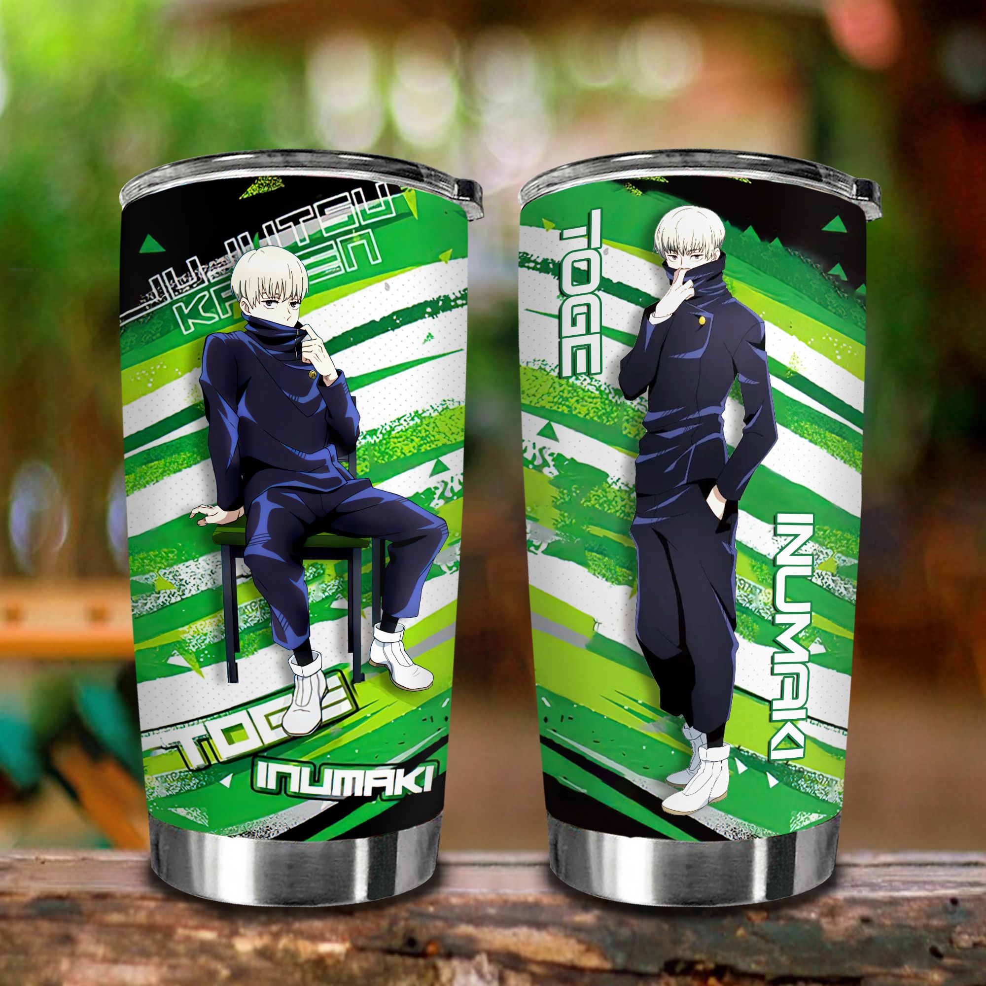 Chú Thuật Hồi Chiến Go Drink Anime Cốc giữ nhiệt 600ml In tên, hình ảnh theo yêu cầu